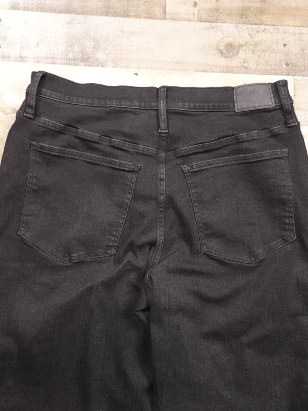 Madewell Perfect Vintage Wide-Leg Jeans Women’s 33 Black High Rise 29" - Picture 10 of 12
